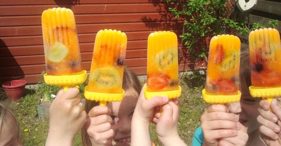 Gezonde traktatie: Gezonde-Fruitijsjes